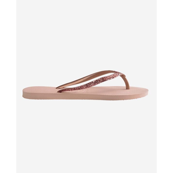 Havaianas slim hotsell glitter ballet rose